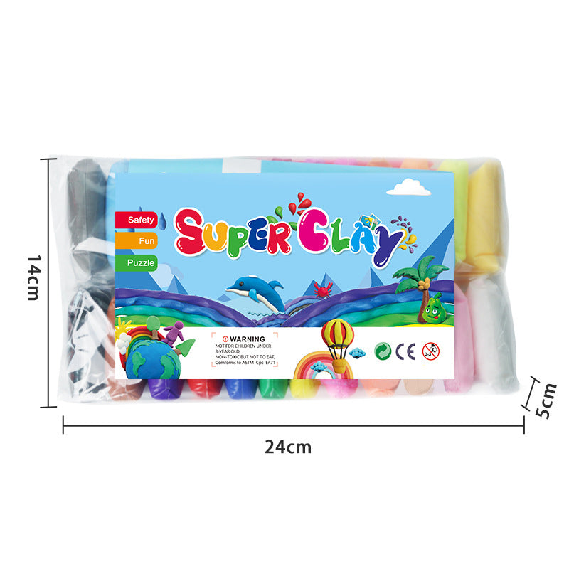 🎁 PROMOCJA OSTATNIEGO DNIA - 50% ZNIŻKI🎁 Zestaw 24/36 kolorowych glinek suszonych powietrzem