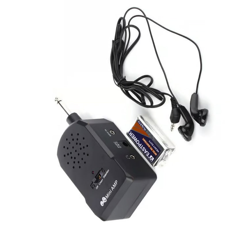 🎸Zestaw Mini Przenośnego Wzmacniacza Elektrycznej Gitary