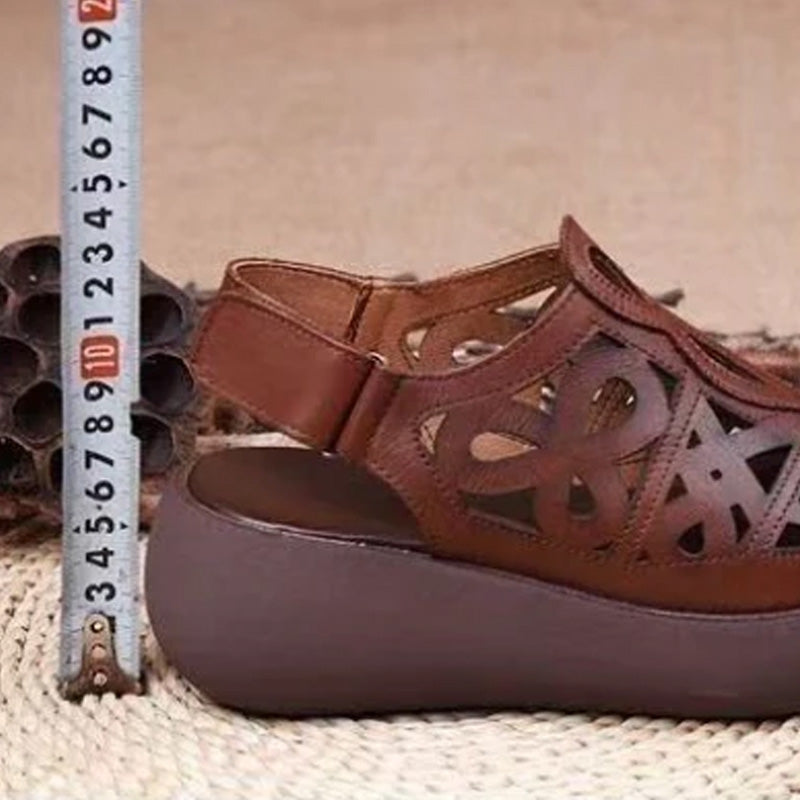 👡Damskie casualowe sandały vintage z wycięciami