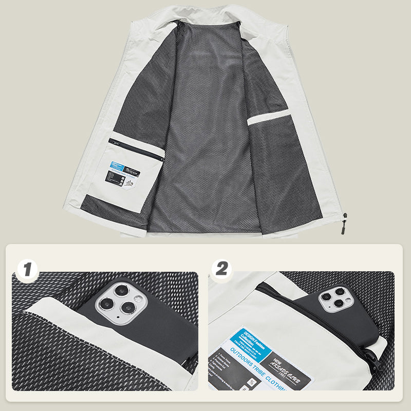 🔥NOWA GORĄCA WYPRZEDAŻ💥Wygodna męska kamizelka szybkoschnąca z kieszeniami