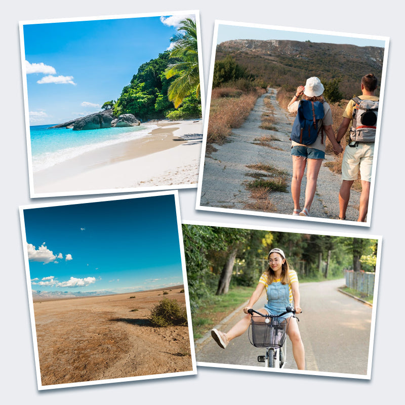 🔥Kwiatowy kapelusz przeciwsłoneczny z dużym rondem i maską