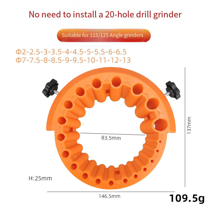 🔥Wielofunkcyjna ostrzałka do wierteł do szlifierek kątowych