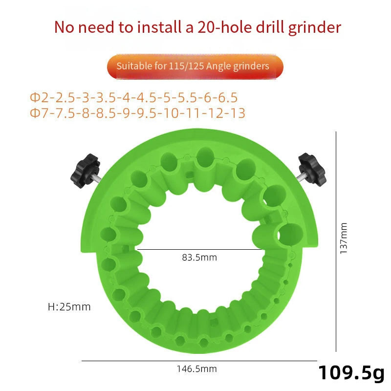 🔥Wielofunkcyjna ostrzałka do wierteł do szlifierek kątowych