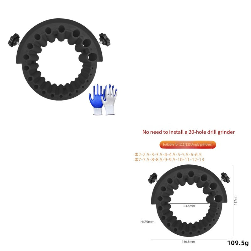 🔥Wielofunkcyjna ostrzałka do wierteł do szlifierek kątowych