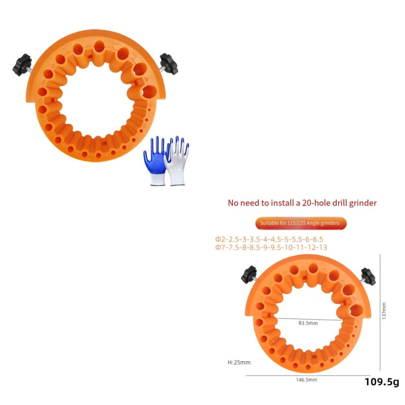 🔥Wielofunkcyjna ostrzałka do wierteł do szlifierek kątowych