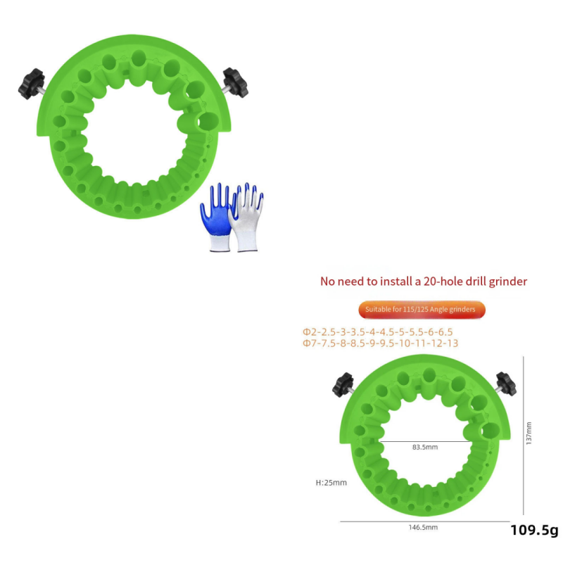 🔥Wielofunkcyjna ostrzałka do wierteł do szlifierek kątowych