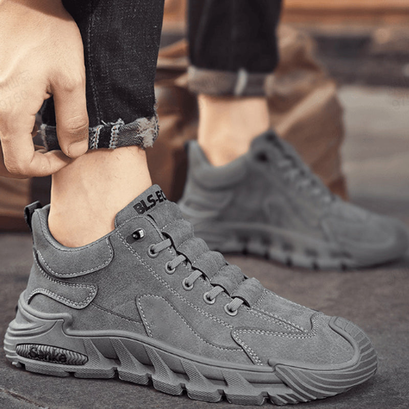 ☄️🎉 Męskie antypoślizgowe buty do chodzenia z grubą podeszwą
