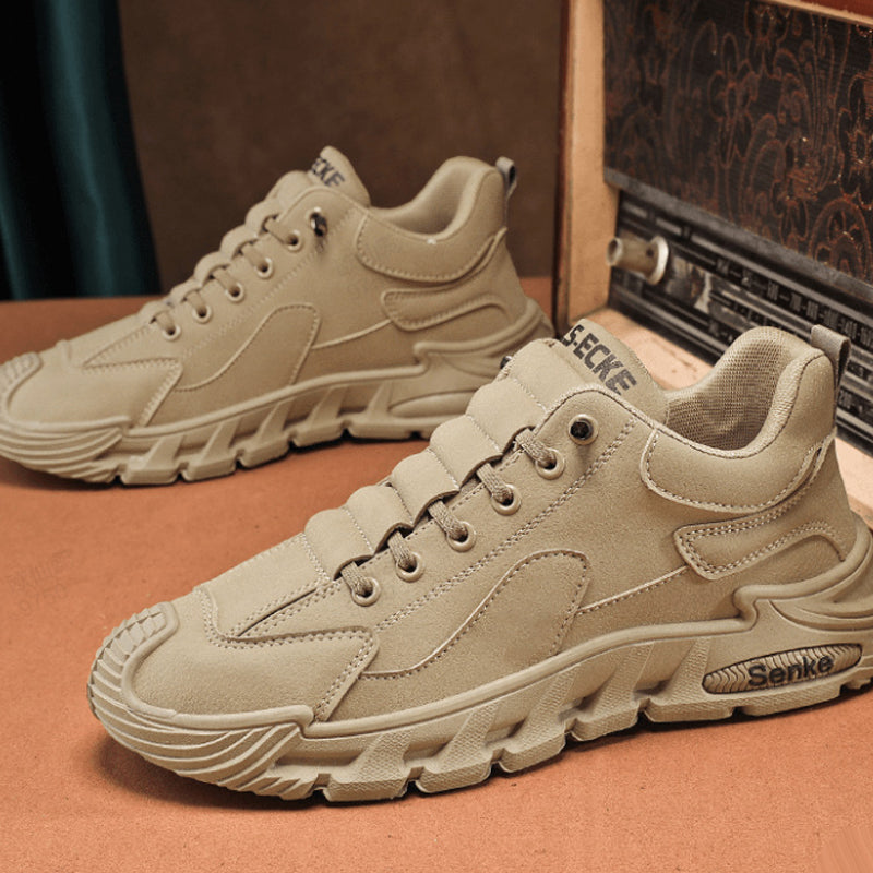 ☄️🎉 Męskie antypoślizgowe buty do chodzenia z grubą podeszwą