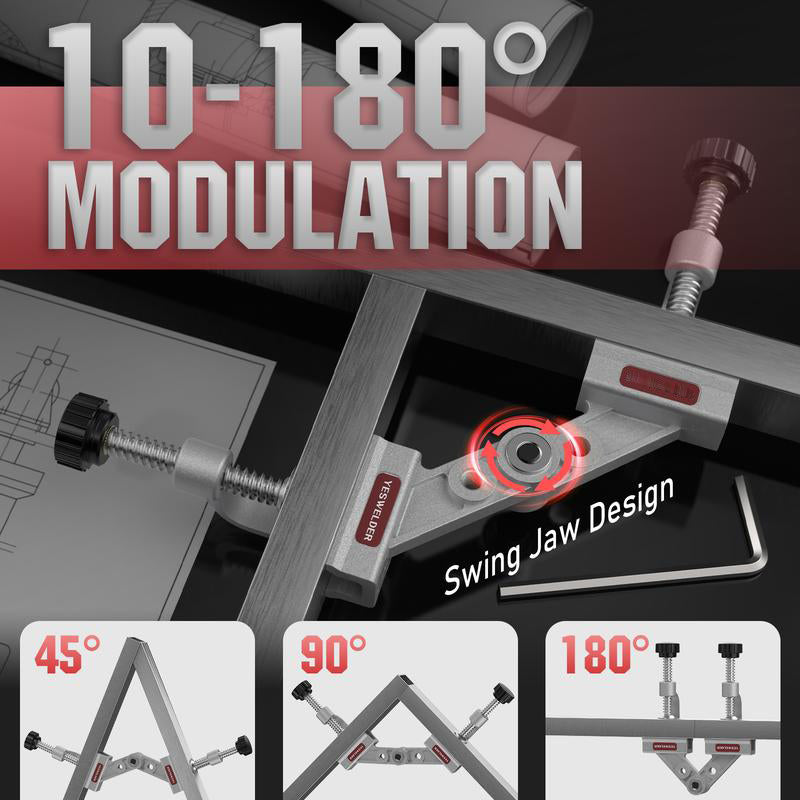🔥Dobry pomocnik💪⚒️Regulowany zacisk rurowy do spawania i obróbki drewna🔥