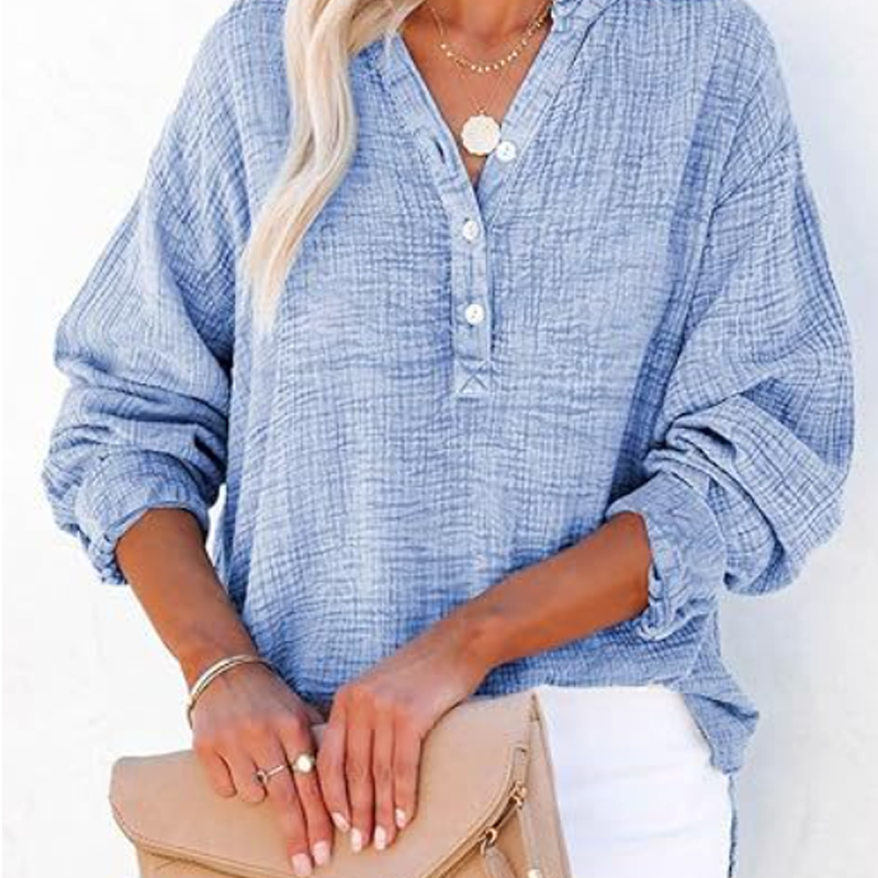 🌸Specjalna cena🌸Nowa casualowa koszula z długim rękawem dla kobiet