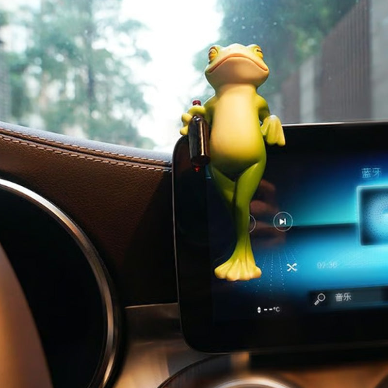 🔥 Gorąca Wyprzedaż 🐸🍷 Wiszący Ozdobny Doniczkowy Żaba