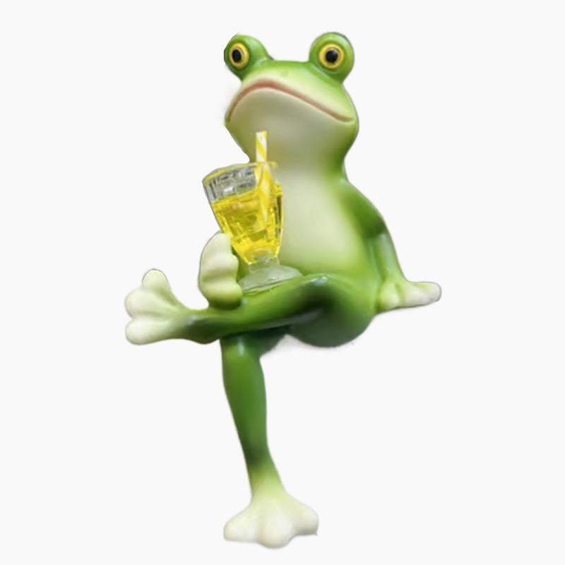 🔥 Gorąca Wyprzedaż 🐸🍷 Wiszący Ozdobny Doniczkowy Żaba