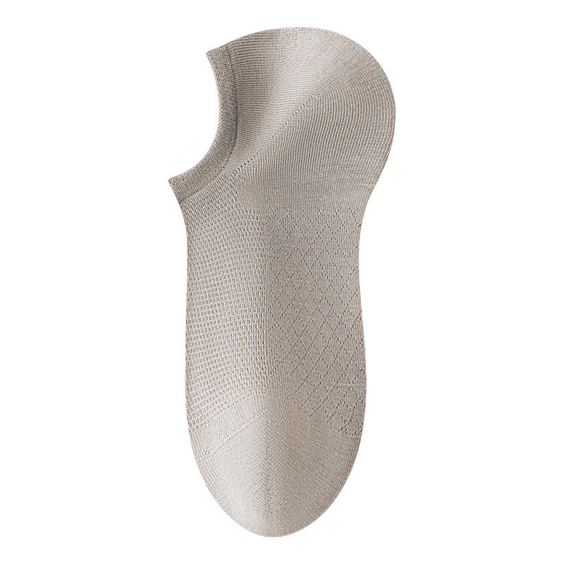 🔥🧦 Męskie skarpetki z siateczki w jednolitym kolorze – oddychające, odprowadzające wilgoć i zapewniające całodzienny komfort