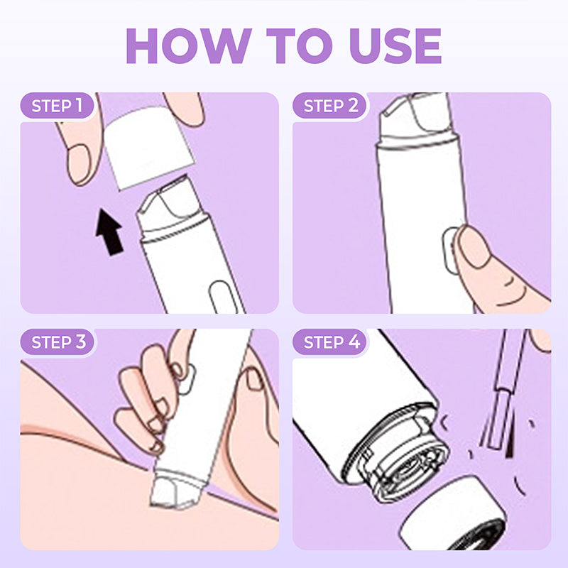 🔥 2-w-1 Elektryczna Golarka Bezprzewodowa dla Kobiet