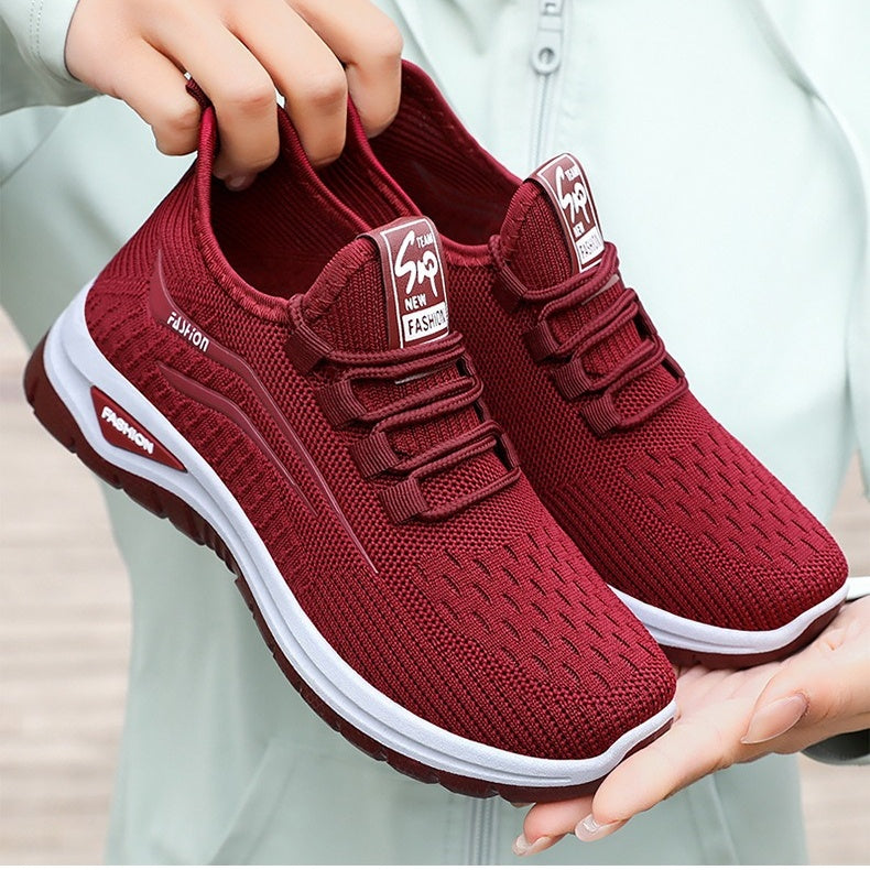 Damskie casualowe, oddychające i wygodne trampki