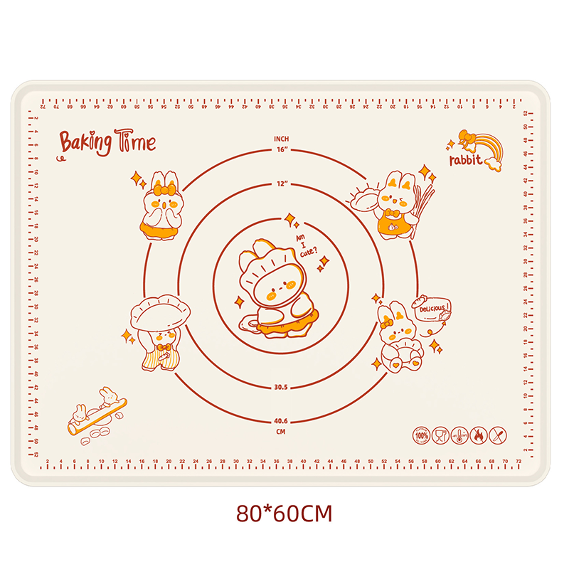 Silikonowa mata nieprzywierająca do ciasta