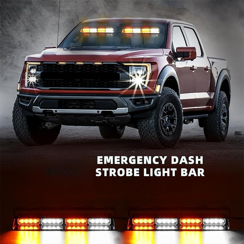 Lampka ostrzegawcza na przednią szybę pojazdu z przyssawką