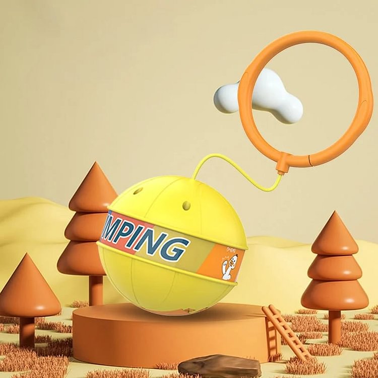 Podświetlana podskakująca piłka sportowa