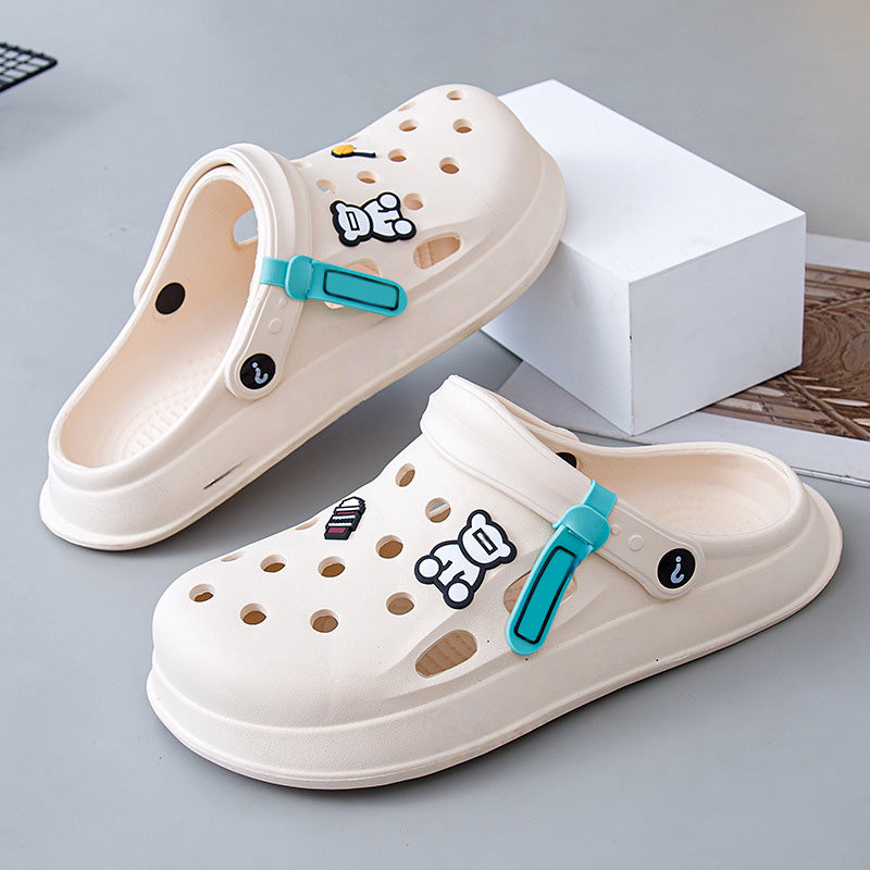 ✨👟Męskie modne antypoślizgowe kapcie zewnętrzne z graffiti