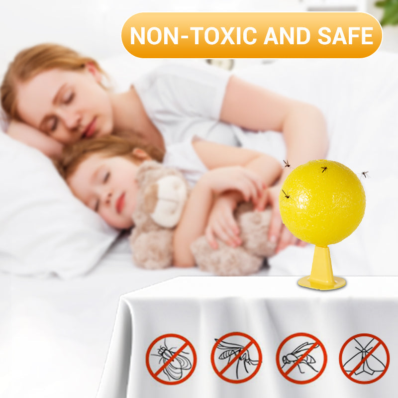 🔥Kup 1 i otrzymaj 1 gratis🔥-Lepka pułapka na muchy z podstawką i diodą LED🪰