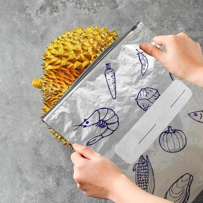 🔥✨Kup 2, a 1 dostaniesz gratis🔥-🥦Wielokrotnego użytku aluminiowe torby do przechowywania z możliwością zamknięcia🍅