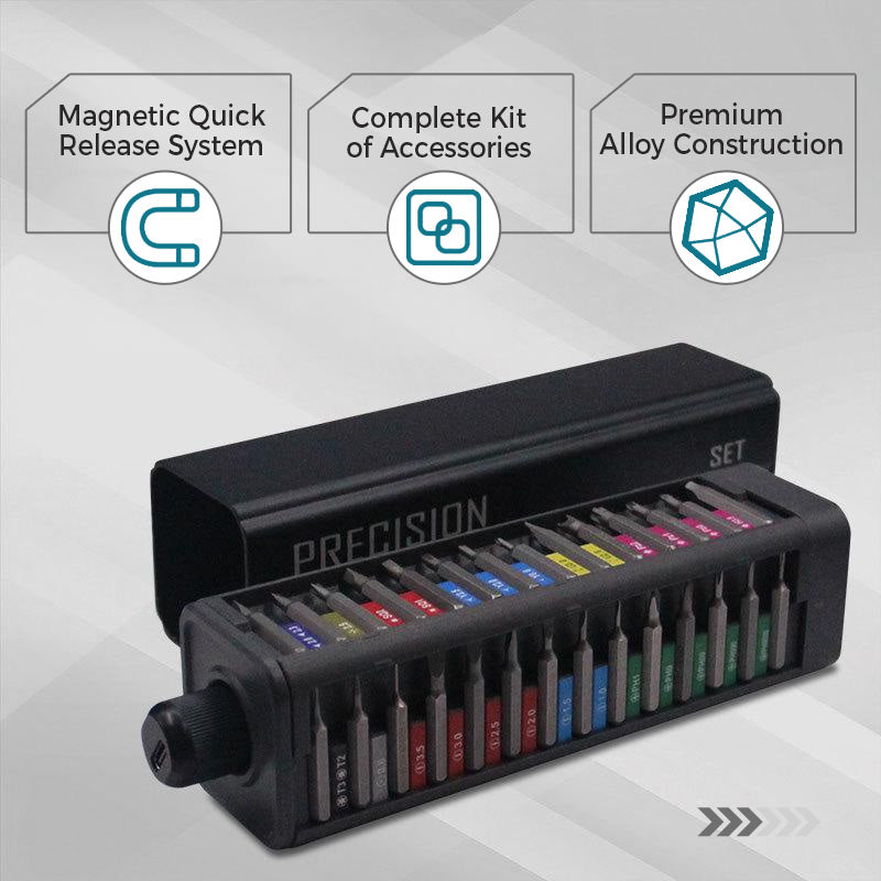 💥2025 Gorąca wyprzedaż💥Wielofunkcyjny zestaw wkrętaków elektrycznych z grzechotką