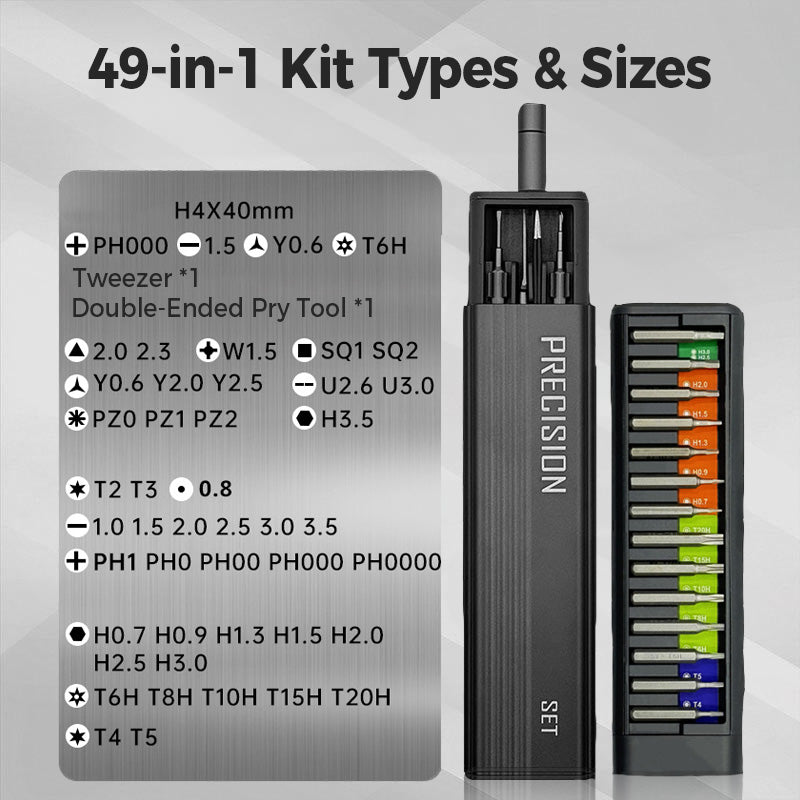 💥2025 Gorąca wyprzedaż💥Wielofunkcyjny zestaw wkrętaków elektrycznych z grzechotką