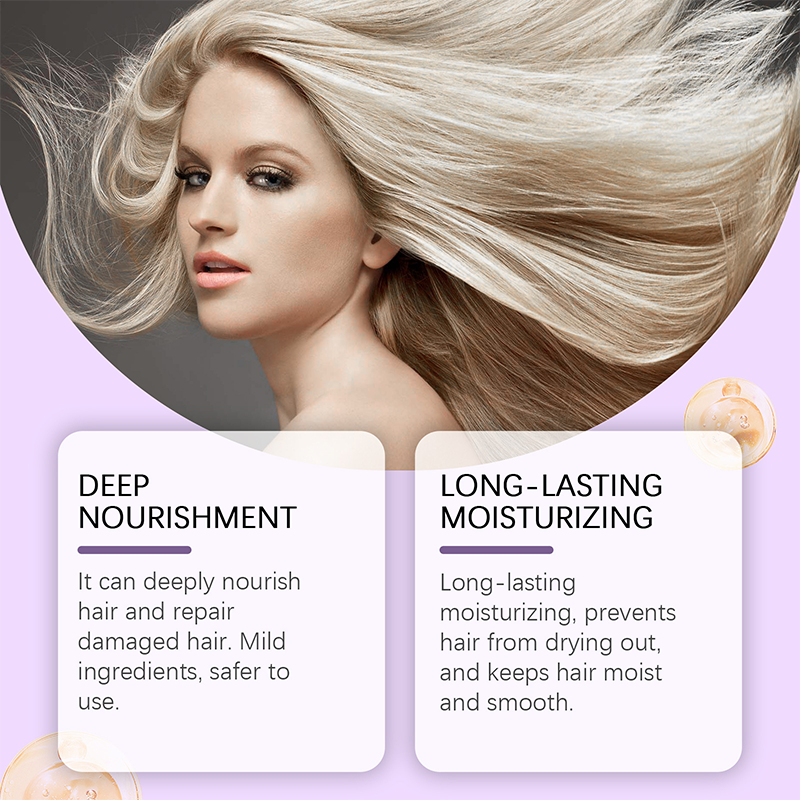 🔥✨Maska do włosów fioletowych przeciw żółknięciu 💜