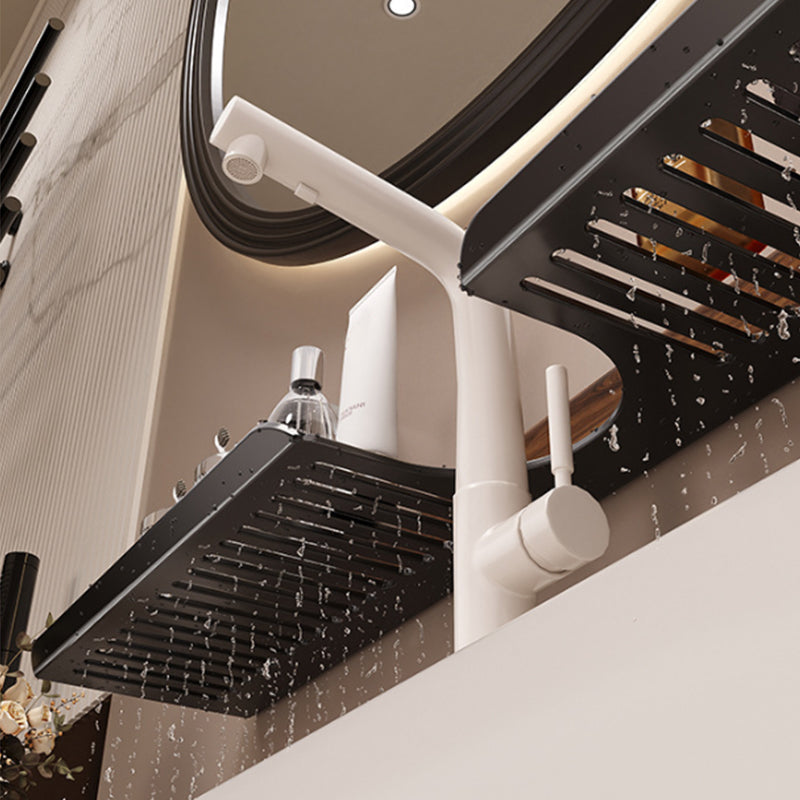 🔥Półka łazienkowa z przyssawką z orzecha włoskiego