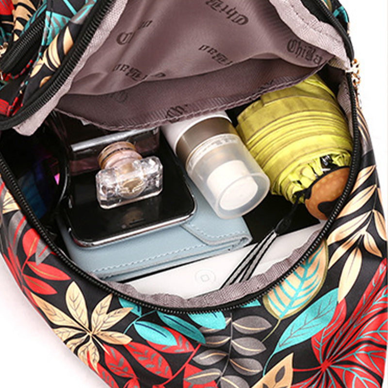 Wielofunkcyjny, lekki i wodoodporny plecak z nadrukiem