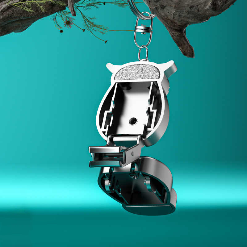 💥Mini składana obcinaczka do paznokci ze stali nierdzewnej w kształcie sowy🦉