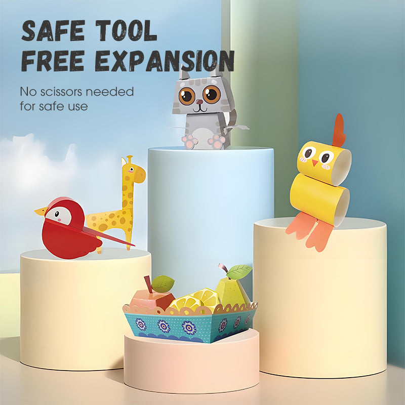 🔥 Ręcznie robiona książka origami 3D – wyjątkowa dekoracja i idealny prezent! 🎁📖