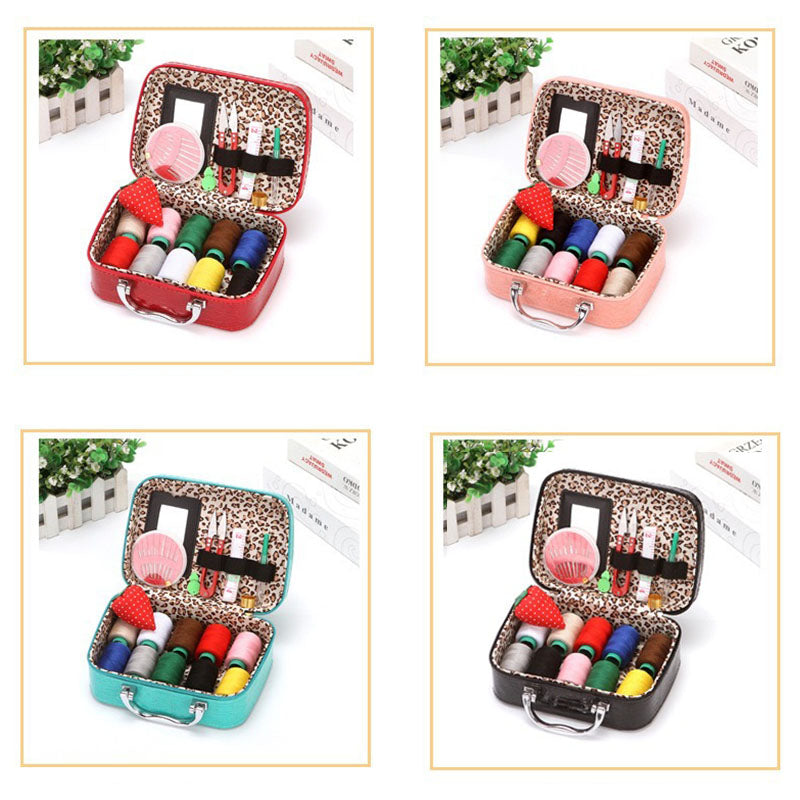 🧵🪡Przenośny zestaw narzędzi do szycia z pudełkiem do przechowywania