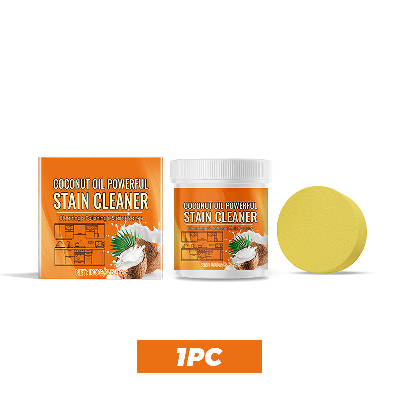 Pasta do czyszczenia i polerowania kuchni z olejem kokosowym