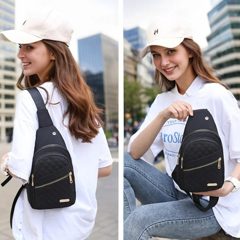 ☔Wodoodporna torba na klatkę piersiową o dużej pojemności