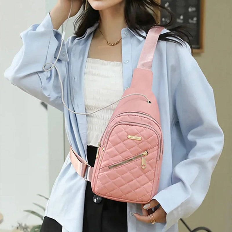 ☔Wodoodporna torba na klatkę piersiową o dużej pojemności