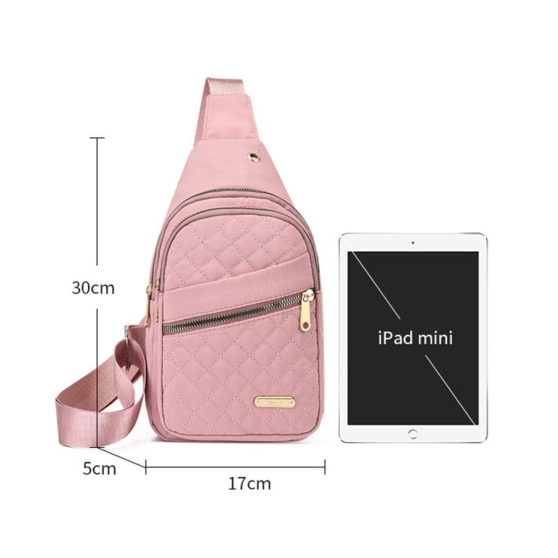 ☔Wodoodporna torba na klatkę piersiową o dużej pojemności