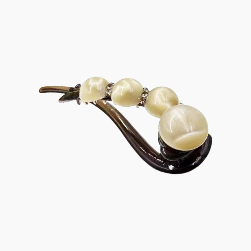 ✨Elegancka spinka do włosów z koralikami kociego oka