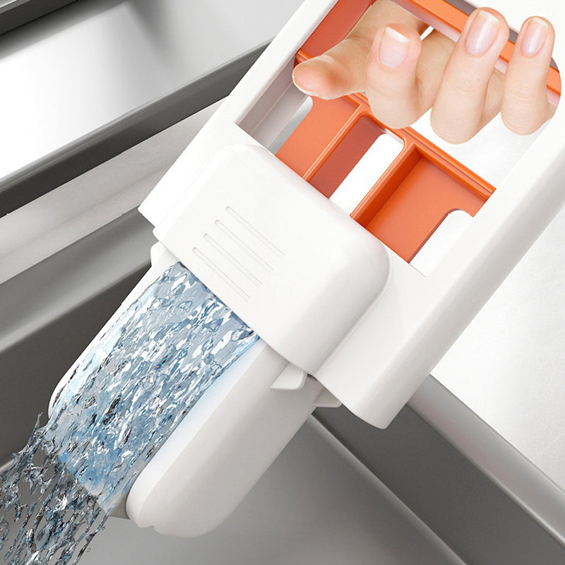 Mini przenośny mop z funkcją samoczynnego wyciskania