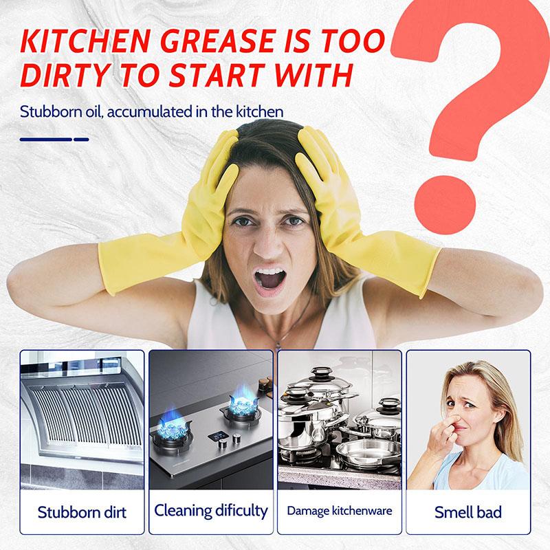 🔥Wielofunkcyjny, wydajny środek czyszczący w piance kuchennej💦