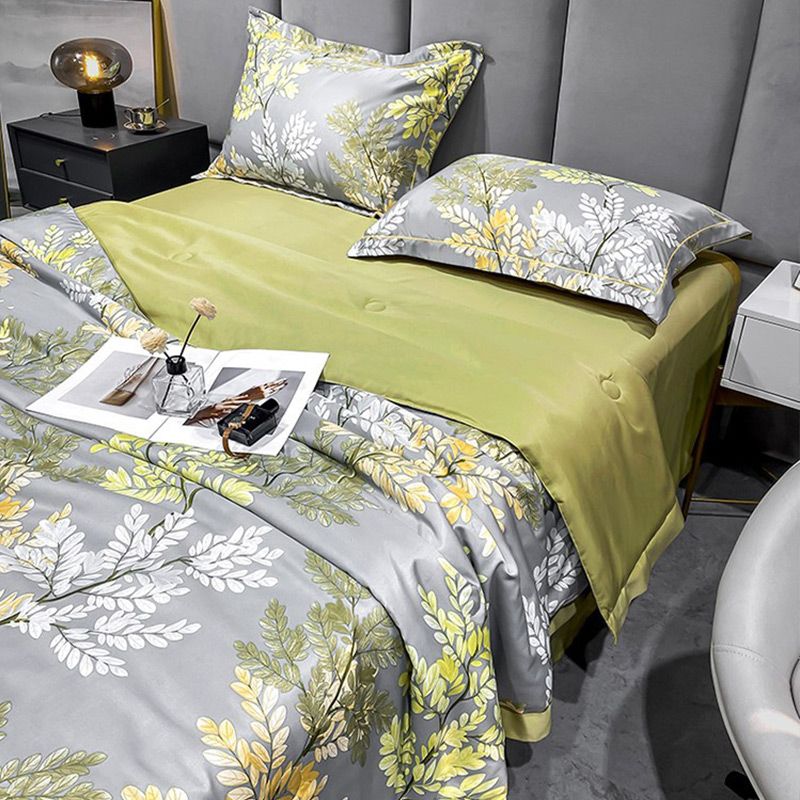 🧊Oddychająca letnia kołdra 4-częściowa do prania Icy Cool - 😴Zapewnia komfortowe warunki do spania