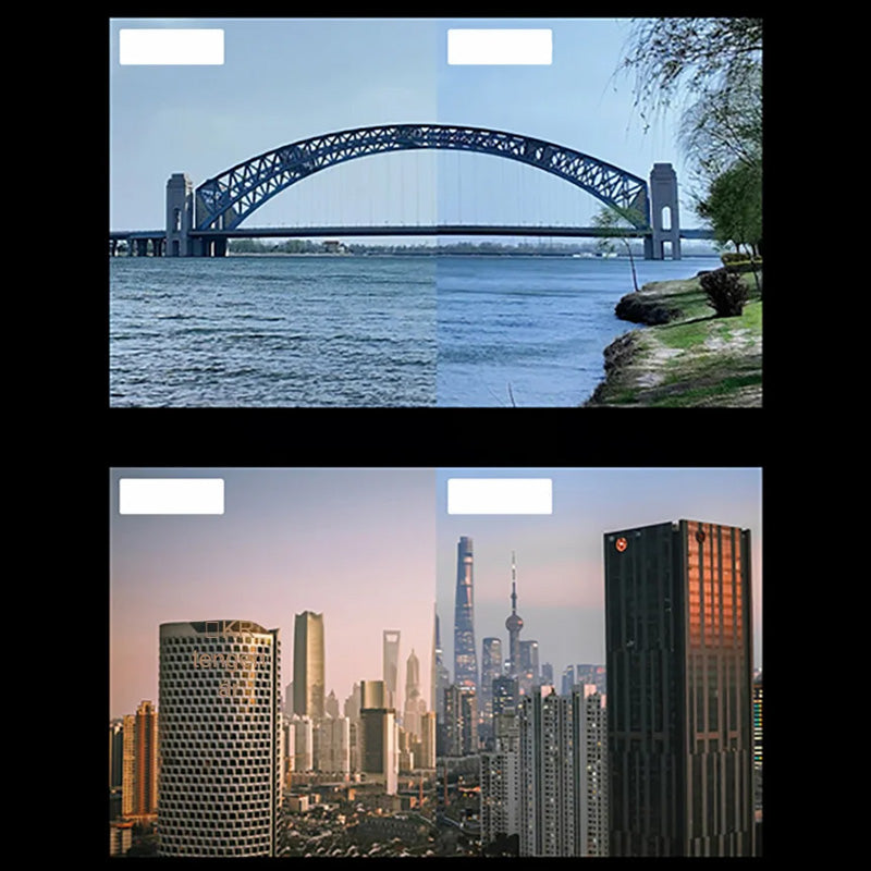 Magnetyczny filtr CPL i filtr gwiaździsty 2 w 1