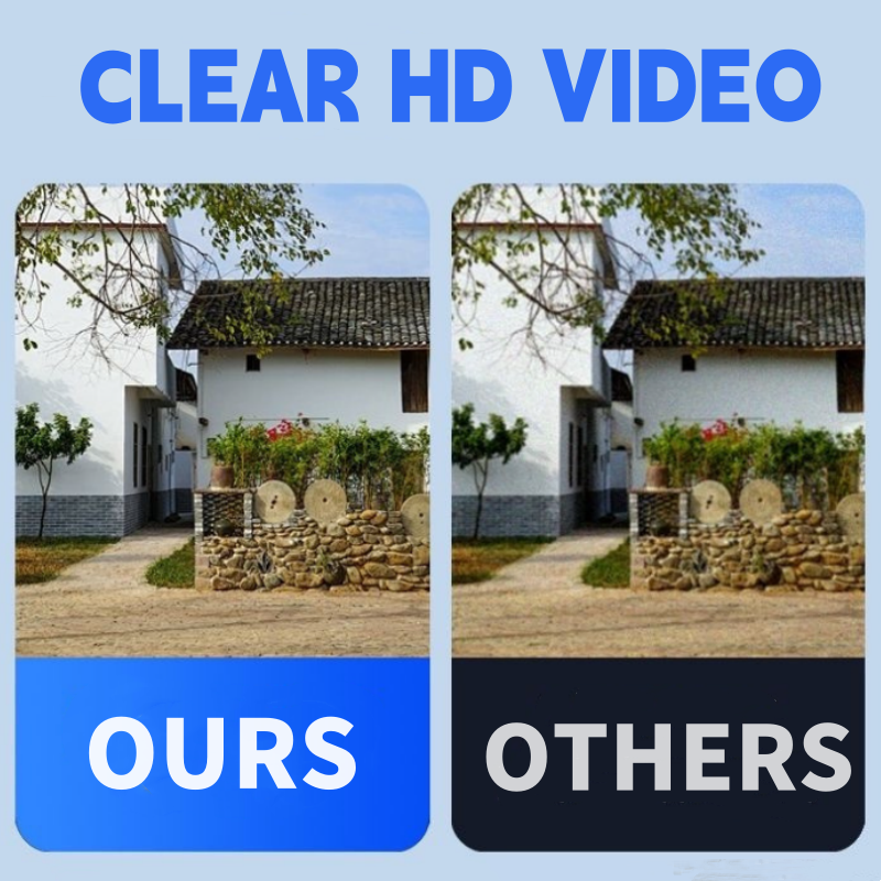 Wodoodporna kamera bezpieczeństwa HD z funkcją noktowizora