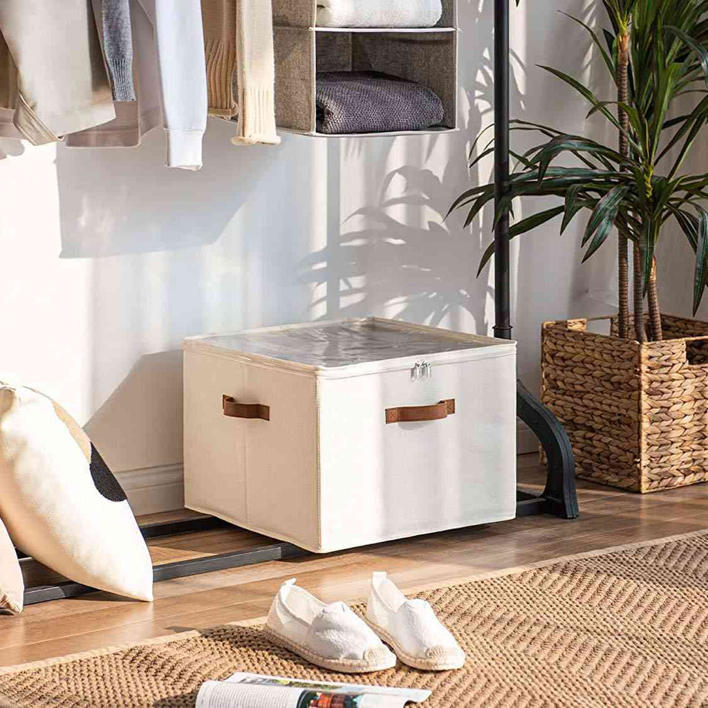 👟 Przezroczyste, składane pudełko na buty z PVC, wodoodporny organizer na buty do biura