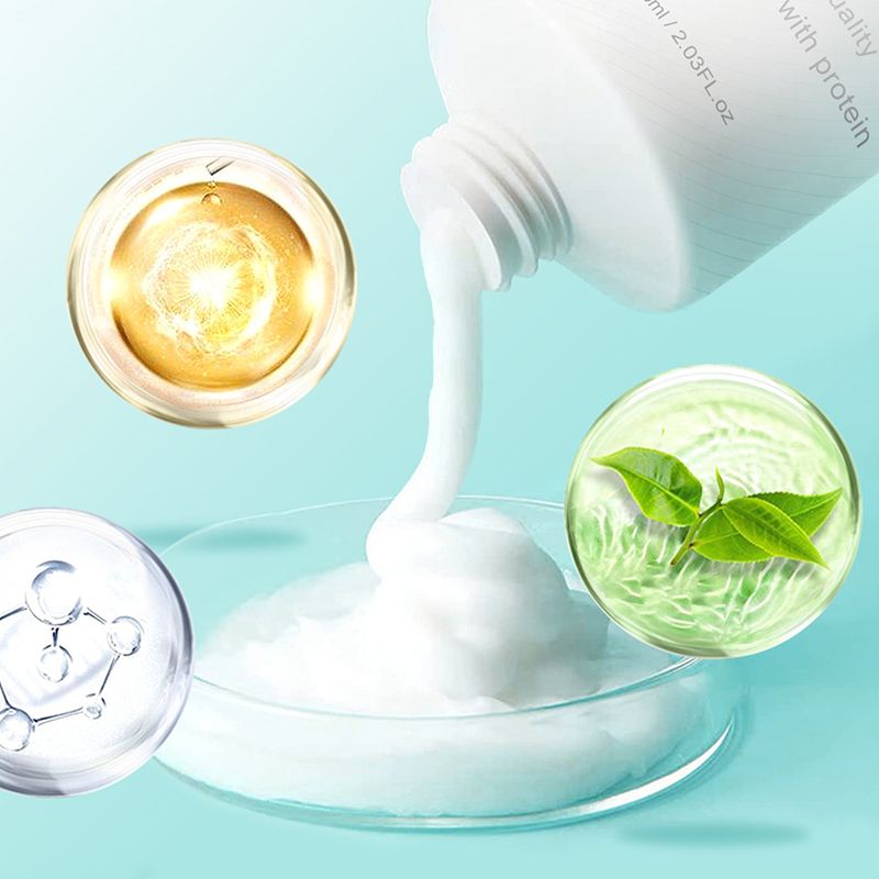 Keratyna importowana z Maroka🇲🇦Proteinowy krem korygujący do prostowania włosów