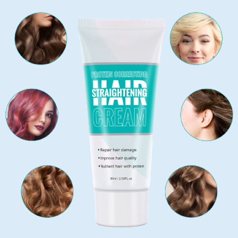 Keratyna importowana z Maroka🇲🇦Proteinowy krem korygujący do prostowania włosów