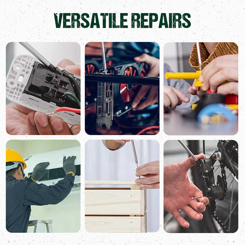 🔧14-funkcyjny śrubokręt z regulowaną grzechotką