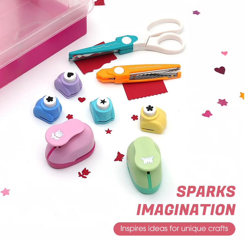 Kreatywny zestaw wykrojników DIY o różnych kształtach