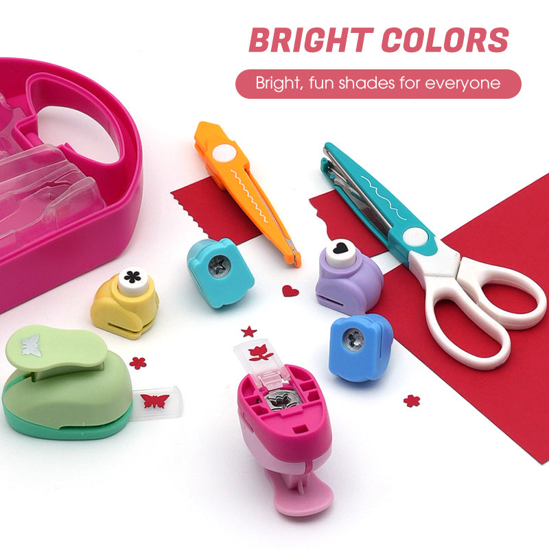 Kreatywny zestaw wykrojników DIY o różnych kształtach