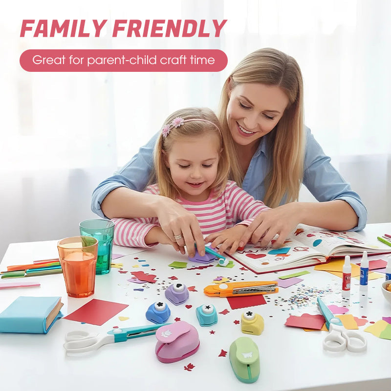 Kreatywny zestaw wykrojników DIY o różnych kształtach